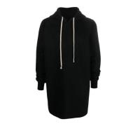 Rick Owens Sweatshirts Hoodies Black, Herr