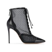 Casadei Höga klack sandaler Black, Dam