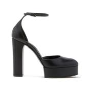 Casadei Eleganta 12 cm Höga Klack Sandaler Black, Dam