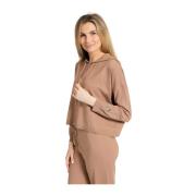 Liu Jo Snygg Jumpsuit för Kvinnor Brown, Dam