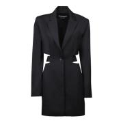 Jacquemus Svart Blazer Miniklänning Black, Dam