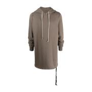 Rick Owens Pull Over Hoodie Gray, Herr