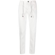 Eleventy Jogger Kostymbyxor White, Herr