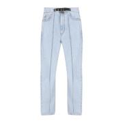 JW Anderson Blå Jeans med 98% Bomull Blue, Dam