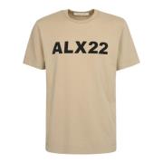 1017 Alyx 9SM Logotryckt-t-shirt Beige, Herr