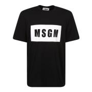 Msgm T-Shirts Black, Herr