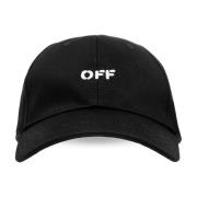 Off White Baseball cap Black, Herr