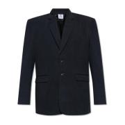 Vetements Sliten blazer Black, Herr