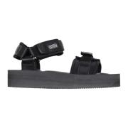 Suicoke Flat Sandals Black, Unisex