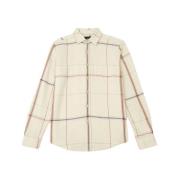 Portuguese Flannel Casual Shirts White, Herr