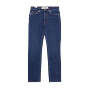 Roy Roger's Blåa Slim Fit Byxor Blue, Dam