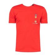 Plein Sport Simple Framelon T-shirt Red, Herr