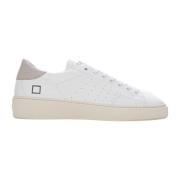 D.a.t.e. Levante Calf Lädersneakers med Snörning White, Herr