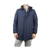 Herno Marinblå Huva Parka Blue, Herr