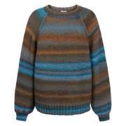Jane Lushka Brun Pullover | Tillverkad i Europa Multicolor, Dam