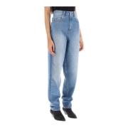Isabel Marant Étoile Lös jeans med avsmalnande passform Blue, Dam