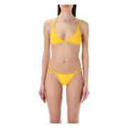 The Attico Stilren Bikini för Kvinnor Yellow, Dam
