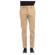 PT Torino Beige Stretch Bomullsbyxor Beige, Herr