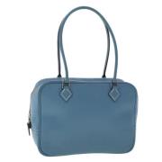 Hermès Vintage Pre-owned Läder axelremsvskor Blue, Dam