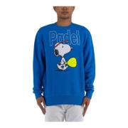 MC2 Saint Barth Snoopy Padel Lover Sweatshirt Blue, Herr