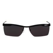 Off White Unisex Rimini Solglasögon Black, Unisex