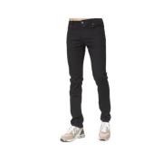 Jacob Cohën Svarta Jeans, Modell Nick, Slim Fit, Knappstängning Black,...