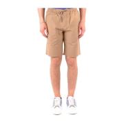 Woolrich Avslappnade sportshorts Beige, Herr