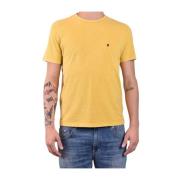 Dondup T-Shirts, Klassisk Kollektion Yellow, Herr