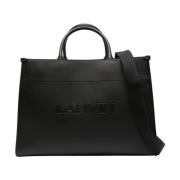 Lanvin Tote Bag med rem Black, Dam