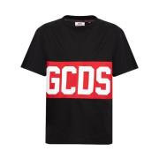Gcds Logo T-shirt Black, Herr