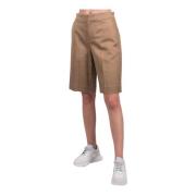 Vince Breda shorts för kvinnor Brown, Dam