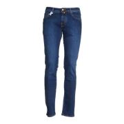 Jacob Cohën Herr Jeans Aw23 Blue, Herr