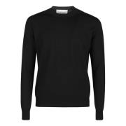 Ballantyne Round-neck Knitwear Black, Herr