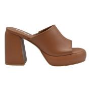 Jeannot Snygga Wedges för Kvinnor Brown, Dam