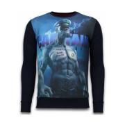 Local Fanatic The Sailor Man Rhinestone Sweater - Herr Tröja - 6037B B...