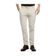 Brooks Brothers Stretch bomulls chinos White, Herr