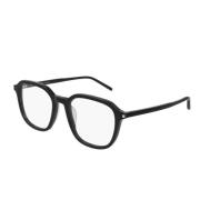 Saint Laurent Snygga Svarta SL 387 Glasögon Black, Unisex