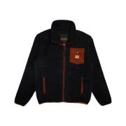 Deus Ex Machina Fletcher Fleece - Svart-S Black, Herr