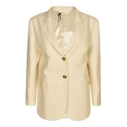 Blazé Milano Blazerjacka Beige, Dam