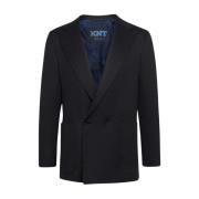 Kiton Dubbellager ulljacka Black, Herr