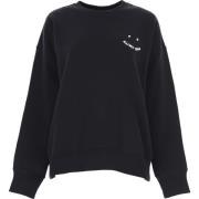 PS By Paul Smith Klassisk Svart Sweatshirt i Ekologisk Bomull Black, D...