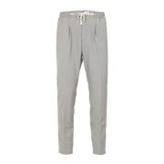 Cruna Slim-fit Trousers Gray, Herr