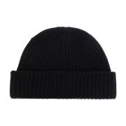 Yves Salomon Wool beanie Black, Dam