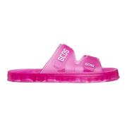 Gcds Sandals Pink, Dam