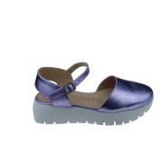 Wonders Urban Babi Sandal med Sidospänne Stängning Purple, Dam