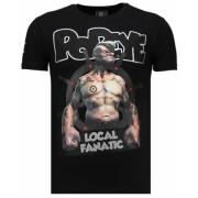 Local Fanatic The Sailor Man Popeye Rhinestone - Man T Shirt - 5760Z B...