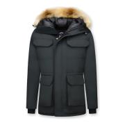 Matogla Expedition Parka Man - Vinterjackor Herr Mode - 7503Z Black, H...