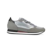 Philippe Model Metalliska låga sneakers Gray, Herr