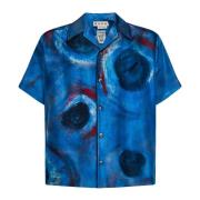 Marni Blå Ss23 Damskjorta - Stilfull uppgradering för din garderob Blu...