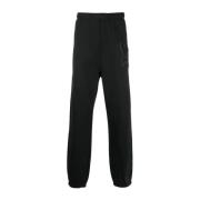 Y-3 Svarta Jogger-Style Sweatpants Black, Herr